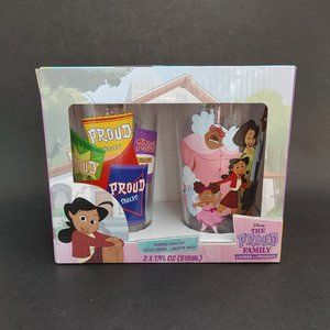 Disney Funko Pop Proud Family Glasses Set of 2 17oz New in Box NIB